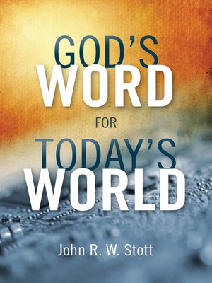 cover image of God's Word for Today's World
